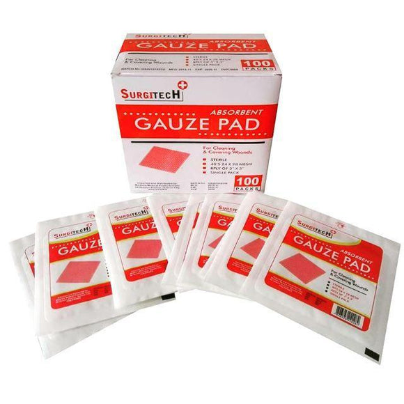 SURGITECH GAUZE 3X3