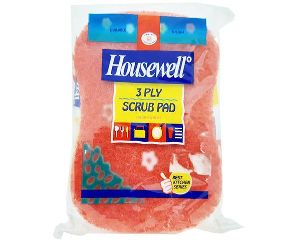 HOUSEWELL 3PLY SCRUB PAD