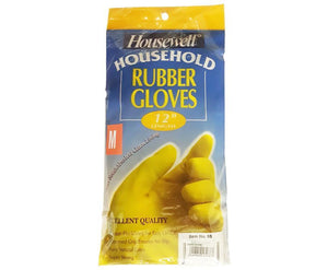 HOUSEWELL HANDHOLD RUBBER GLOVES