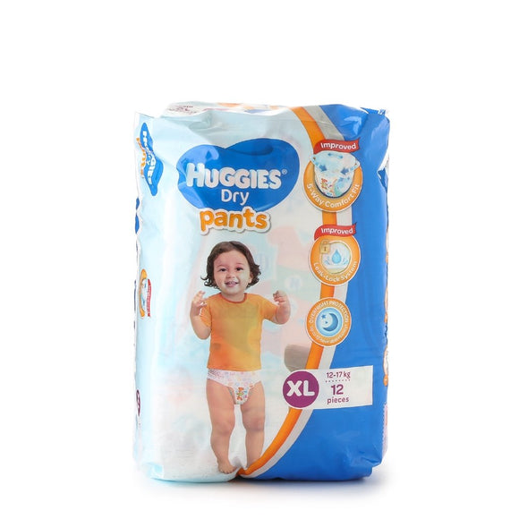 HUGGIES DRY PANTS XLARGE