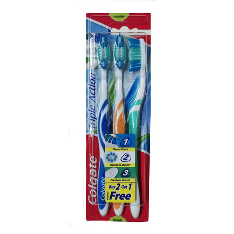 COLGATE TOOTHBRUSH TRIPLE ACTION (MED)