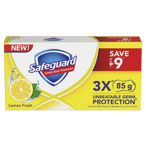 SAFEGUARD SOAP LEMON FRESH