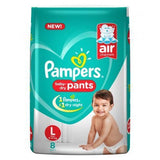 PAMPERS PANTS LARGE