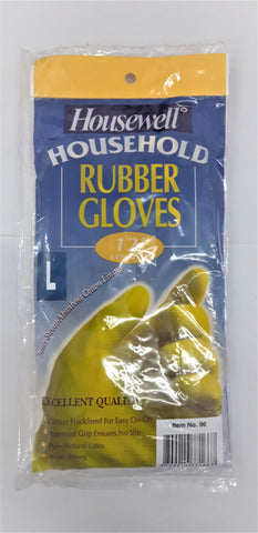 HOUSEWELL HANDHOLD RUBBER GLOVES