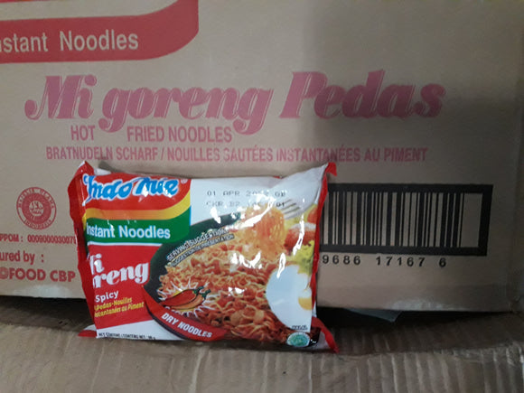 MI GORENG HOT & SPICY DRY NOODLES 80G