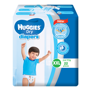 HUGGIES DIAPER DRY (B) XXLARGE