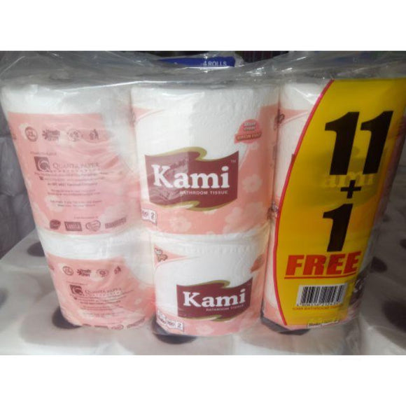 KAMI BATHROOM TISSUE 2PLY