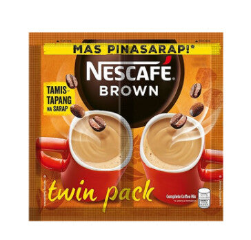 NESCAFE 3IN1 BROWN TWIN PCK