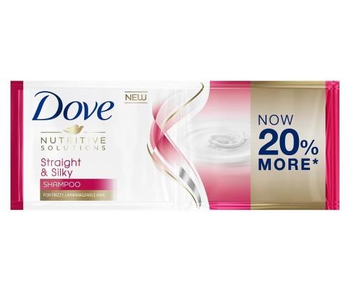 DOVE SHAMPOO STRAIGHT AND SILKY