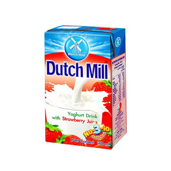 DUTCH MILL YOGHURT DRINK STRAWBERRY – Nesabel Online – Branch