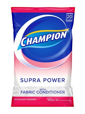 CHAMPION DETERGENT POWDER FABCON