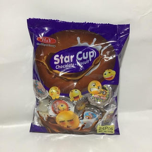 H & Y STAR CUP CHOCO BISCUIT