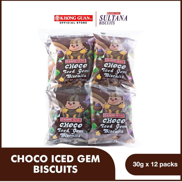 ICED GEM CHOCO BISCUITS
