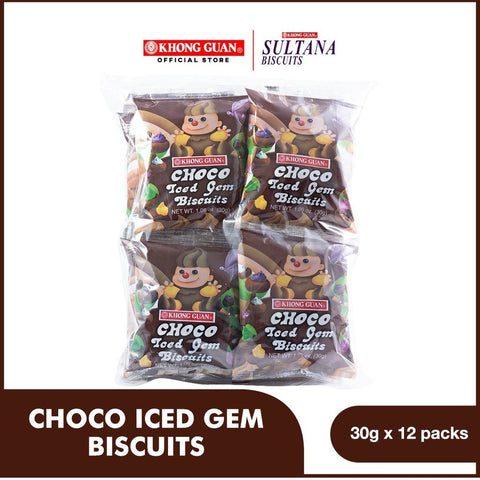 ICED GEM CHOCO BISCUITS