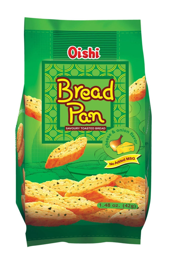 OISHI BREAD PAN CHEESE AND ONION 42G (DG)