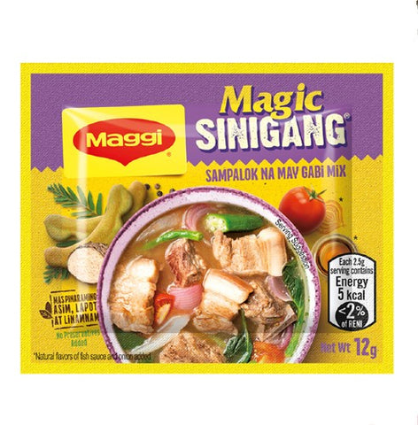 MAGGI MAGIC SINIGANG SA SAMPALOK