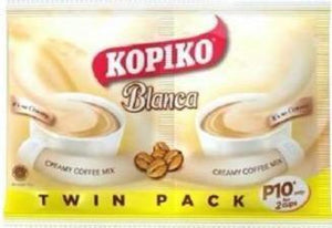KOPIKO COFFEE 3 IN 1 CAFE BLANCA TWIN PACK 58G
