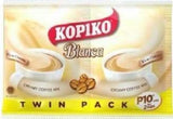 KOPIKO COFFEE 3 IN 1 CAFE BLANCA TWIN PACK 58G