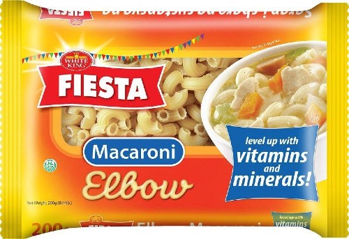 WHITE KING FIESTA ELBOW MACARONI