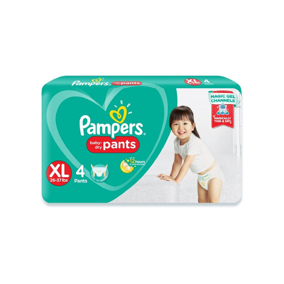 PAMPERS PANTS EXTRA LARGE