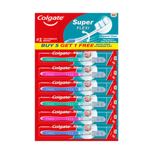 COLGATE TOOTHBRUSH SUPER FLEXI HANGING (MAT)