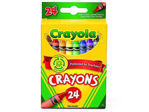 CRAYOLA CRAYONS (24)