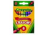 CRAYOLA CRAYONS SINGLE (8)