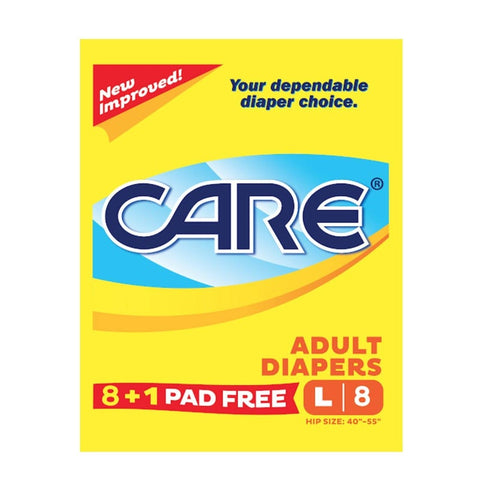 CARE DIAPER ADULT LARGE