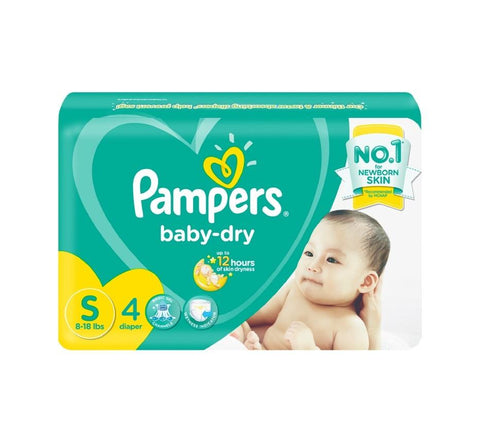 PAMPERS BABY DRY SMALL