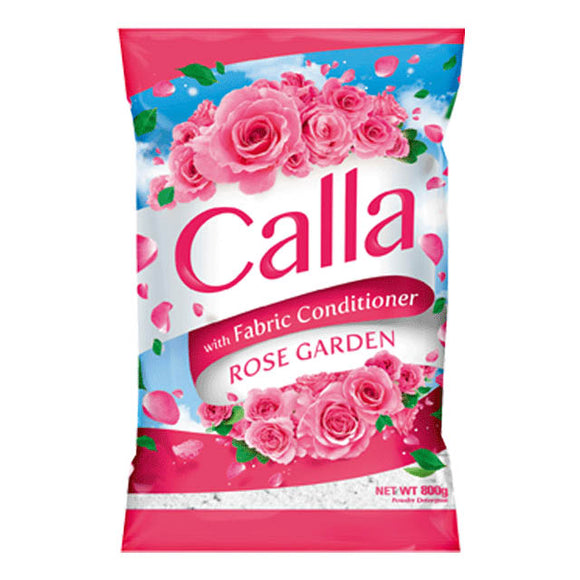 CALLA DETERGENT POWDER FABCON ROSE GARDEN 800G