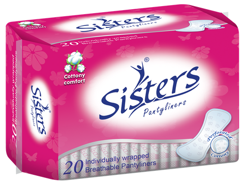 SISTERS PANTYLINERS (PINK)