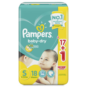 PAMPERS BABY DRY SMALL