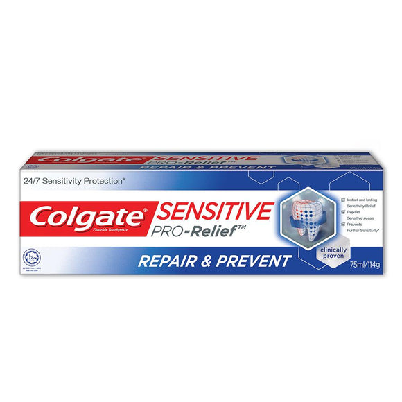 COLGATE TOOTHPASTE SENSITIVE PRO-RELIEF REPAIR AND PREVENT