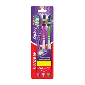 COLGATE TBRUSH ZIGZAG 2+1