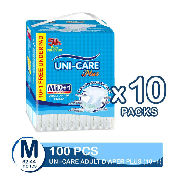 UNI-CARE ADULT DIAPER PLUS M (10+1S)