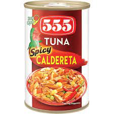 555 TUNA SPICY CALDERETA 155G