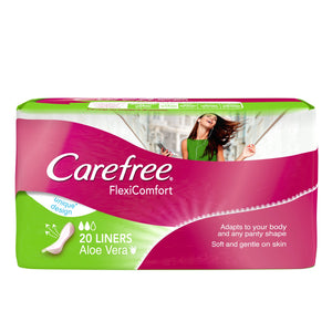 CAREFREE LINER FLEXI COMFORT ALOE VERA