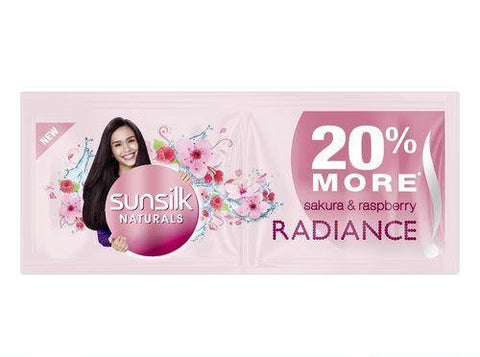 SUNSILK SHAMPOO SAKURA RASPBERRY