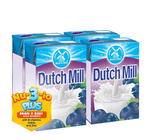 DUTCHMILL YOGHURT BLUEBERRY 90ML 3+1