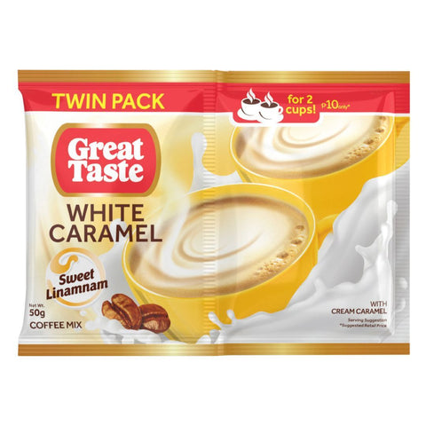 GREAT TASTE WHITE CARAMEL TWIN