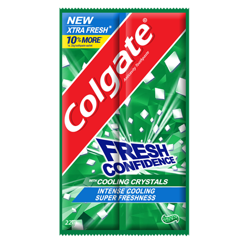 COLGATE TPASTE C.CRYS KOOL MNT (GRN) 22G(17ML) TWIN