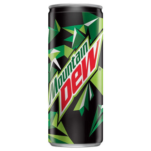 MOUNTAIN DEW IN CAN