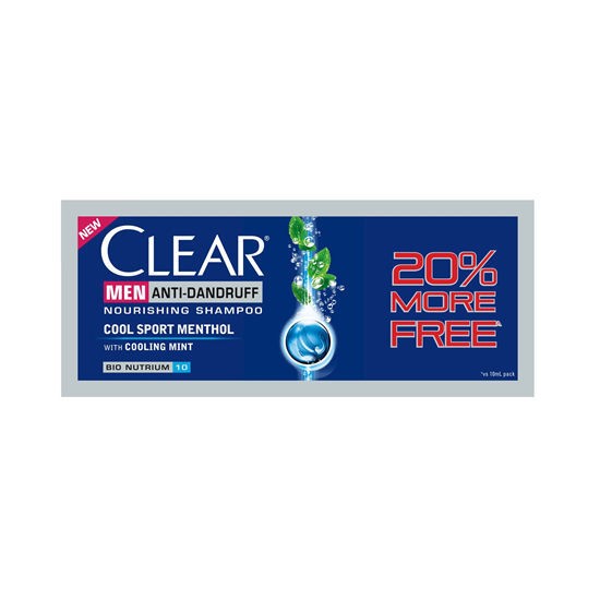 CLEAR SHAMPOO COOL SPORT