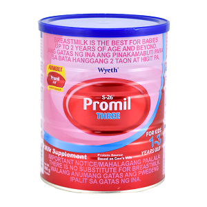 S-26 PROMIL THREE 1-3 G-UP MILK