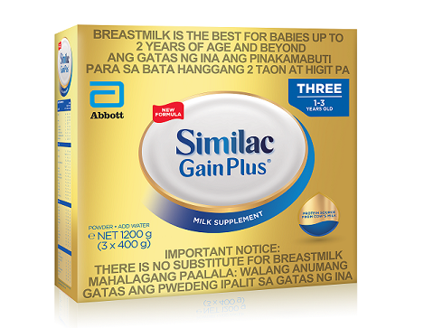 SIMILAC GAIN PLUS