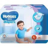 HUGGIES DIAPER DRY (B) LARGE