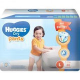 HUGGIES DRY PANTS LARGE