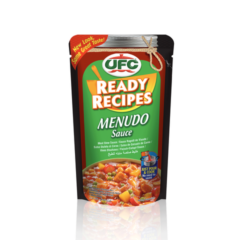 UFC READY RECIPES MENUDO SAUCE