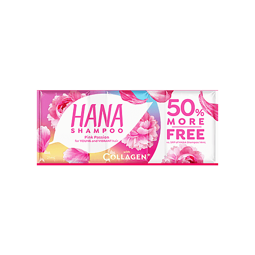 HANA SHAMPOO PINK PASSION 21ML