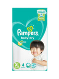 PAMPERS BABY DRY XLARGE